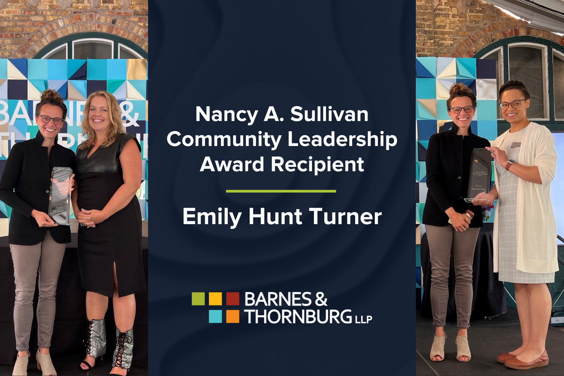 Emily Hunt Turner - Nancy A. Sullivan Community Leadership Award Recipient 