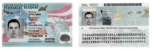 Permanent Resident Card 2017