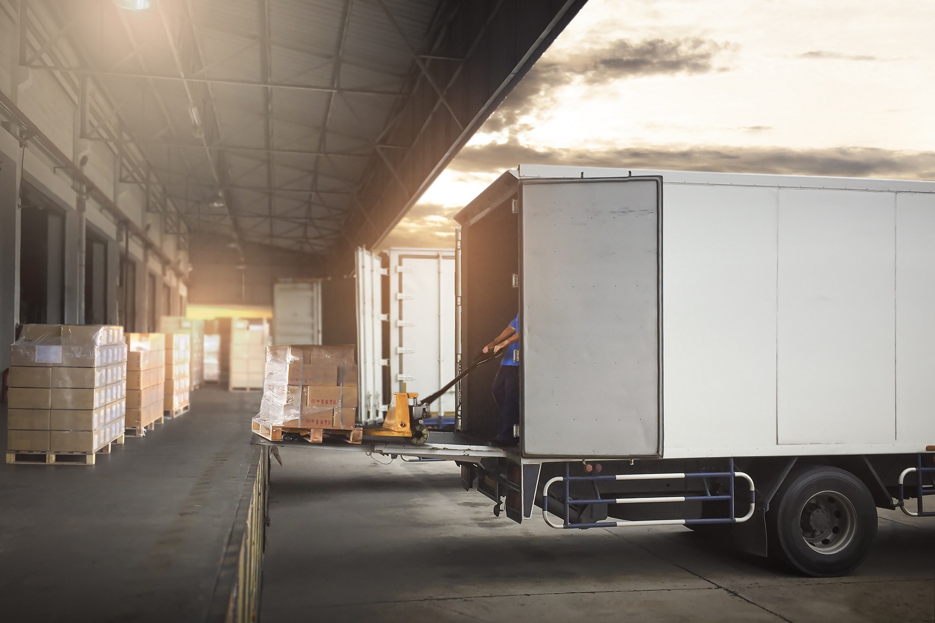 truck loading dock