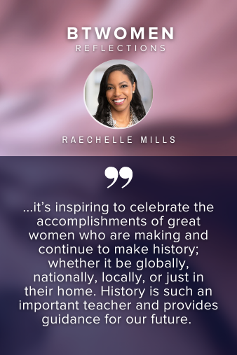 Raechelle Mills BTWomen Quote
